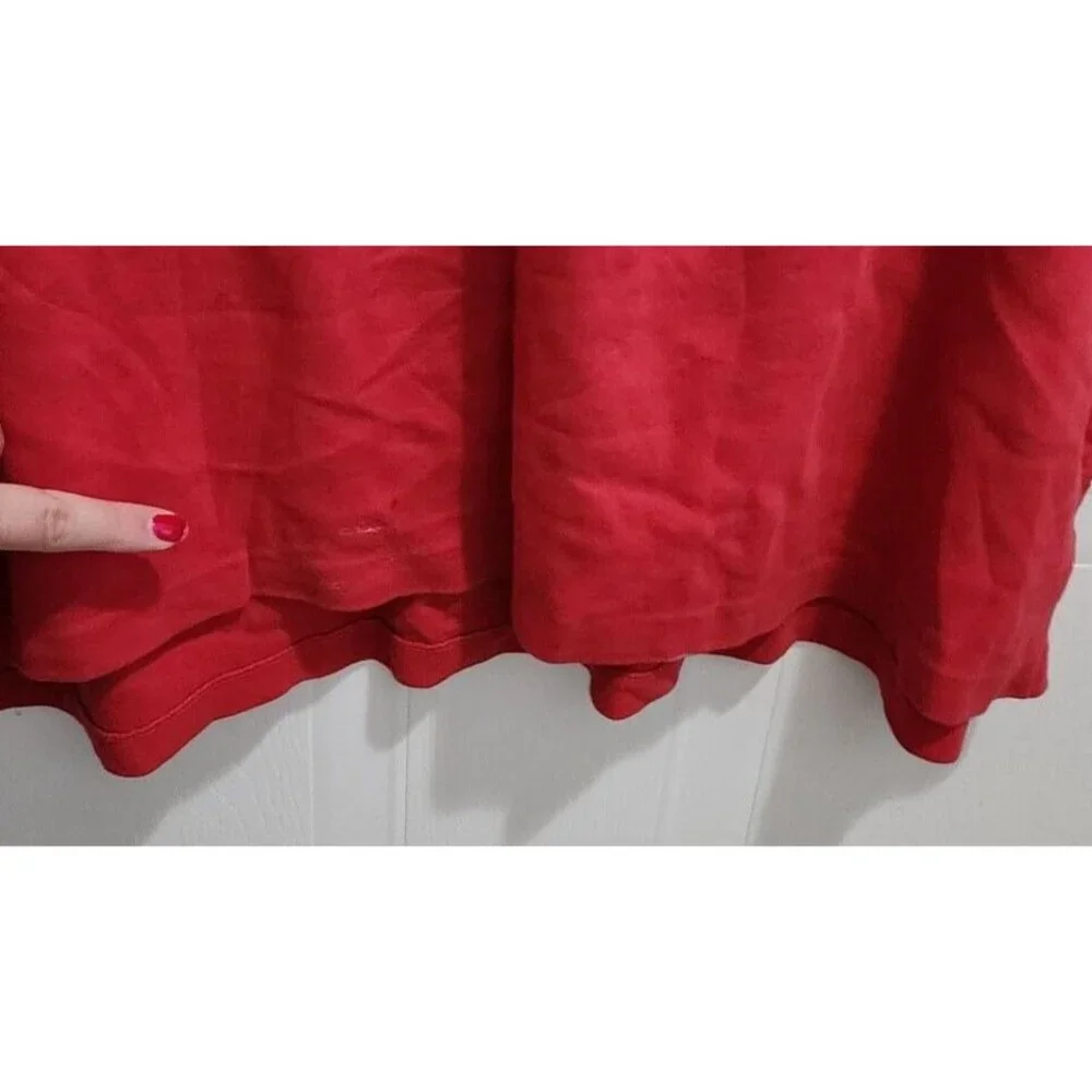 Polo Ralph Lauren Custom Slim Fit‎ Red Polo Shirt Size 2XL Cotton Blue Pony